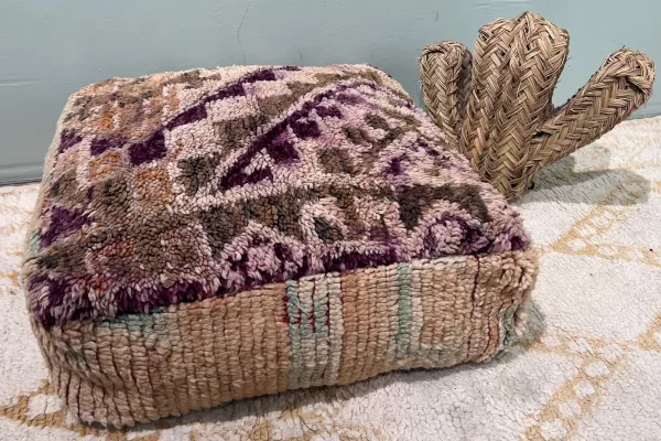 Marokkaanse Poef nr.94005 60cm x 60cm x 25cm