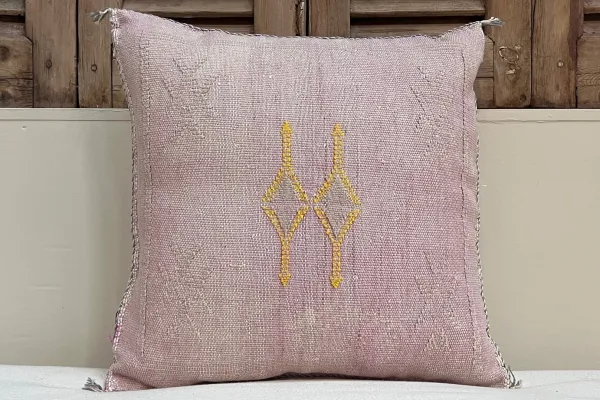 Sabra Kussen uit Marokko roze 45cm x 45cm incl vulling nr.94148