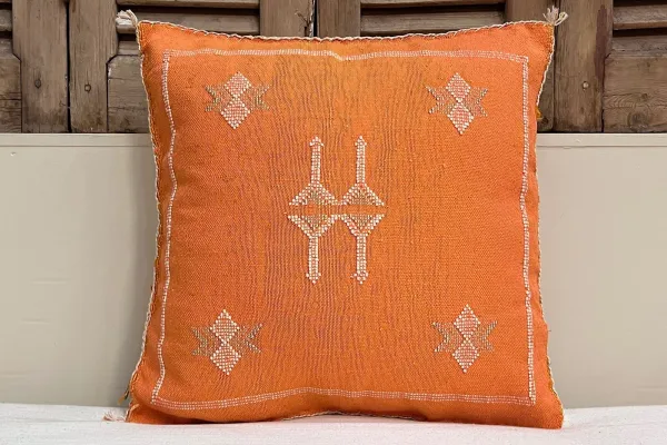 Sabra Kussen Marokko oranje 45cm x 45cm incl vulling nr.14140