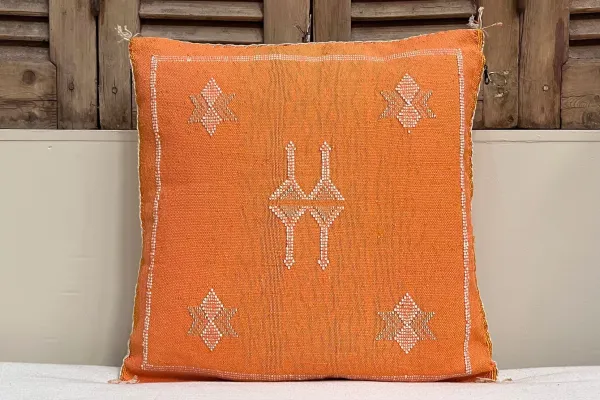 Sabra Kussen Marokko oranje 45cm x 45cm incl vulling nr.14142