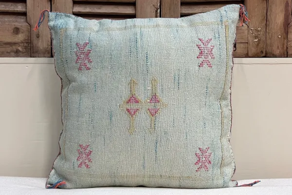 Sabra Kussen Marokko blauw 45cm x 45cm incl vulling nr.14149