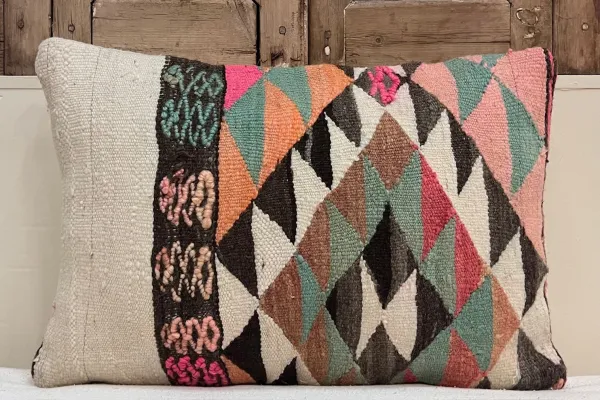 Marokkaans berber kussen nr. 8328 60cm x 40cm  