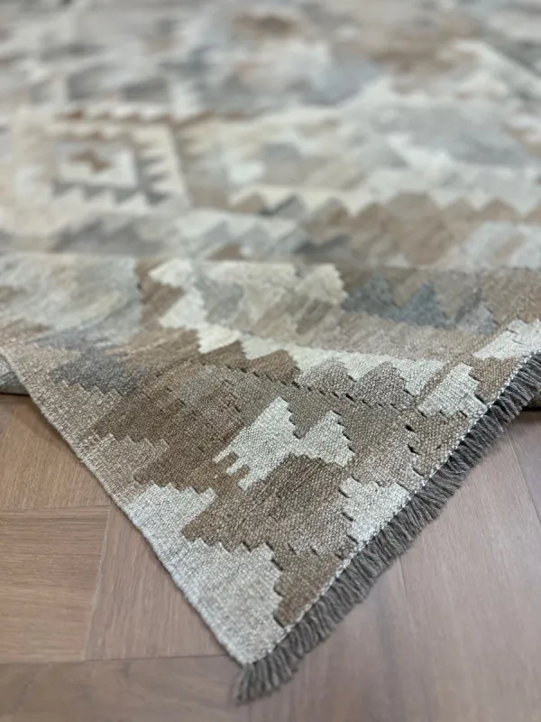 handgemaakte nieuwe kelim uit Afghanistan 30866 252cm x 218cm