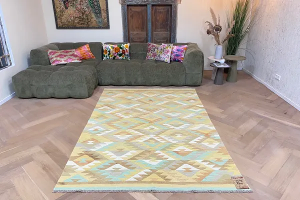 handgemaakte nieuwe kelim 31169 248cm x 169cm 