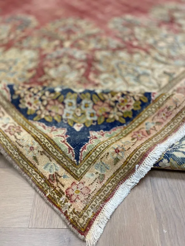 Vintage kirman vloerkleed 63163 380cm x 263cm