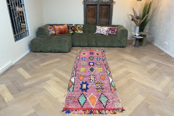 loper beni mguild vloerkleed 97614 285cm x 93cm