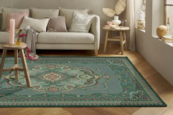 vintage look vloerkleed 300cm x 200cm showroom model