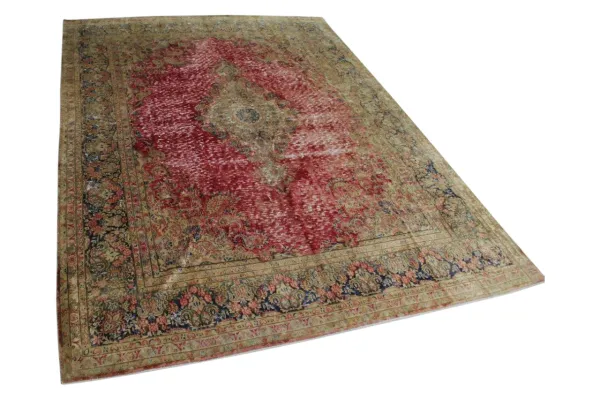 antiek vloerkleed, 409cm x 300cm