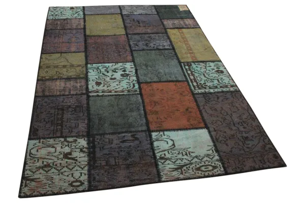 patchwork vloerkleed diverse kleuren nr.35465 232cm x 162cm