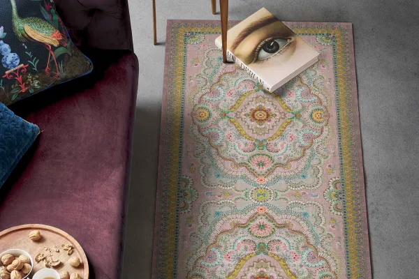 Majorelle by Pip Pastel Pink Läufer 295cm x 80cm