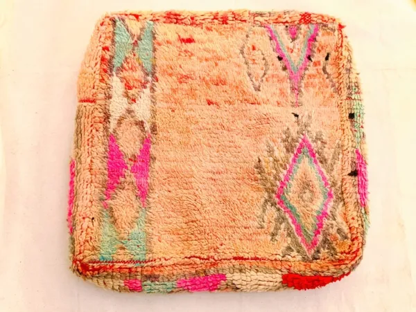 Marokkanischer Pouf Nr. 47039 60cm x 60cm x 25cm inkl. Füllung