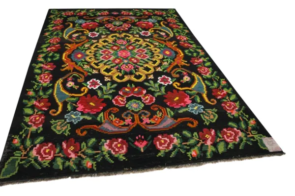 Rozenkelim authentiek, handgeweven in Moldavië 18333 324cm x 204cm