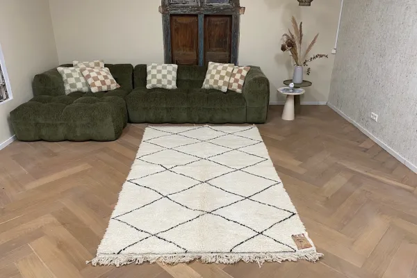 Beni ouarain Teppich nr.95014 253cm x 145cm