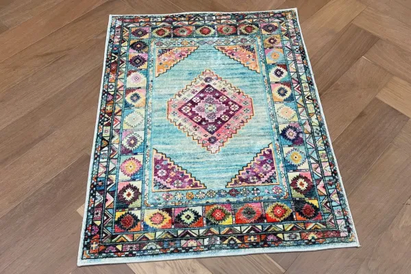 Sample sale Badmat blauw (90cm x 70cm)