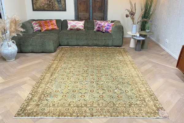 Vintage Perzisch vloerkleed 62840 300cm x 202cm