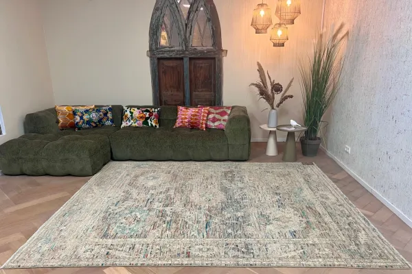 Handgeknoopt vloerkleed 16927 290cm x 242cm