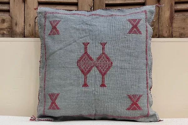 Sabra Kussen uit Marokko blauw 45cm x 45cm incl vulling nr.94114