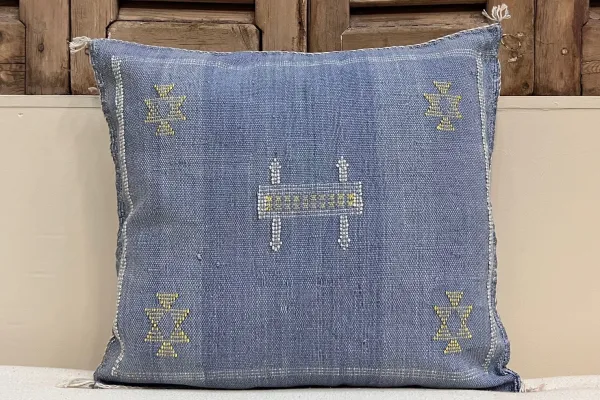 Sabra Kussen uit Marokko blauw 45cm x 45cm incl vulling nr.94116