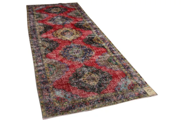 vintage vloerkleed loper 25309 380cm x 140cm