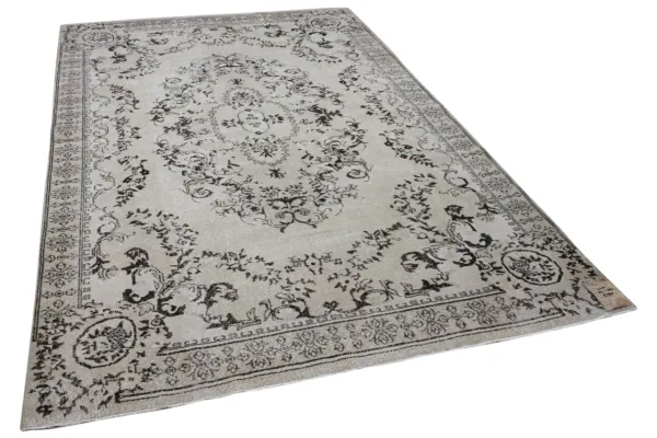 Vintage vloerkleed zandkleur 11025 314cm x 203cm