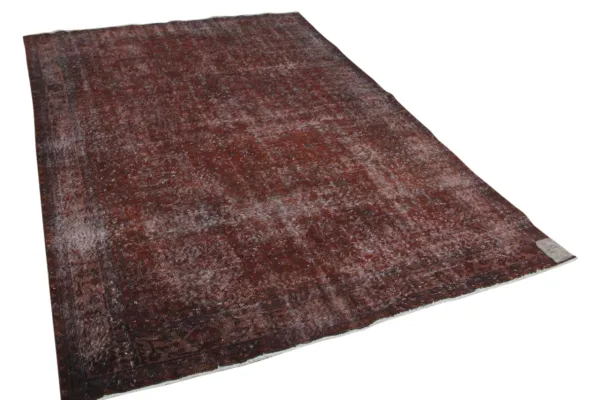 vintage vloerkleed bruin 308cm x 204cm