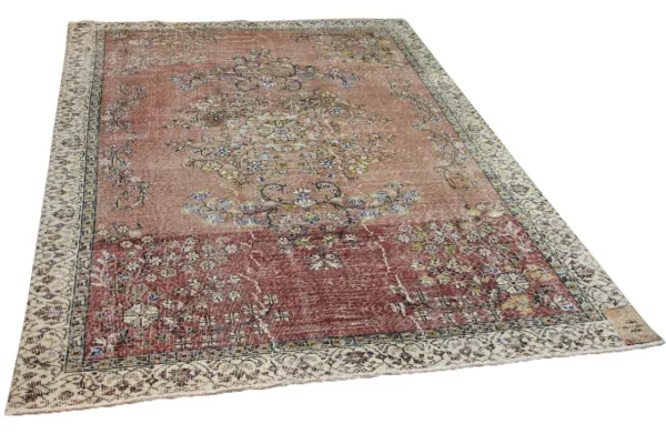 Vintage vloerkleed 18965 255cm x 175cm