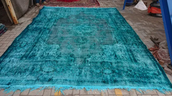 Vintage vloerkleed nr.46012 388cm x 300cm Dit kleed verwachten we in april binnen