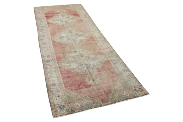 Vintage vloerkleed loper 56047 296cm x 104cm