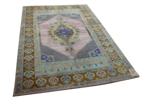 Vintage vloerkleed diverse kleuren 56166 250cm x 168cm