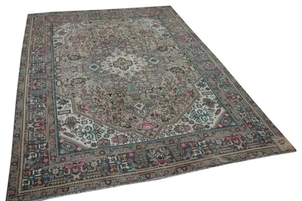 Vintage vloerkleed, 60087, 278cm x 190cm