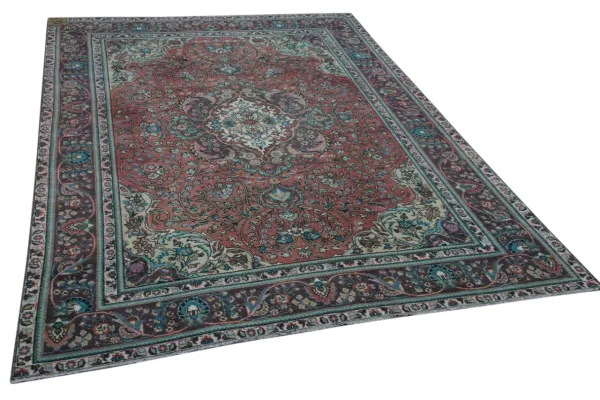 Vintage vloerkleed 60088 290cm x 195cm