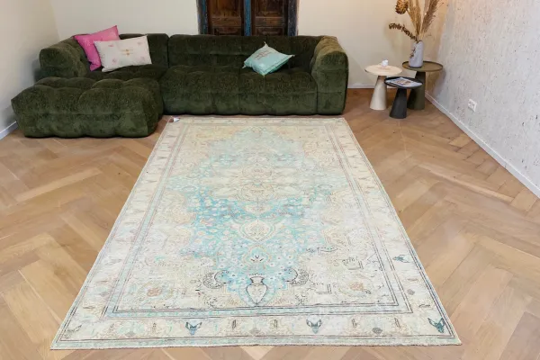 Vintage vloerkleed nr.14595 289cm x 189cm