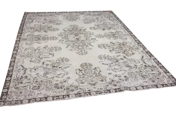 Vintage vloerkleed beige 15235 296cm x 210cm