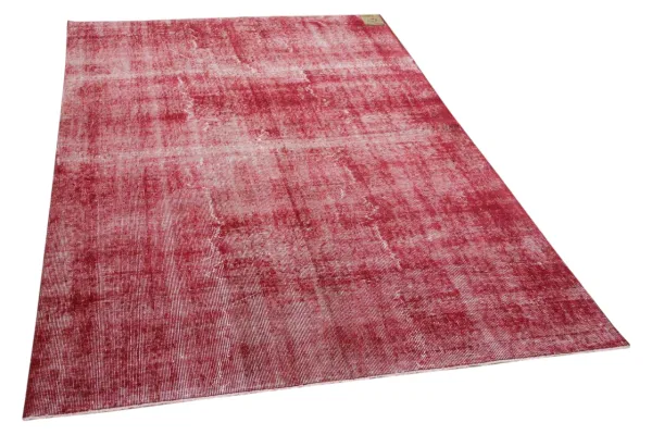 Vintage vloerkleed rood 18460 255cm x 159cm