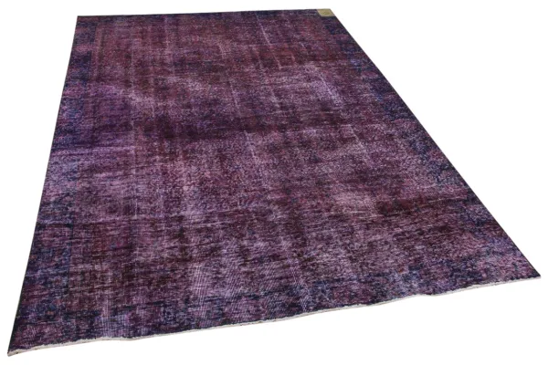 Vintage vloerkleed paars 19908 282cm x 185cm