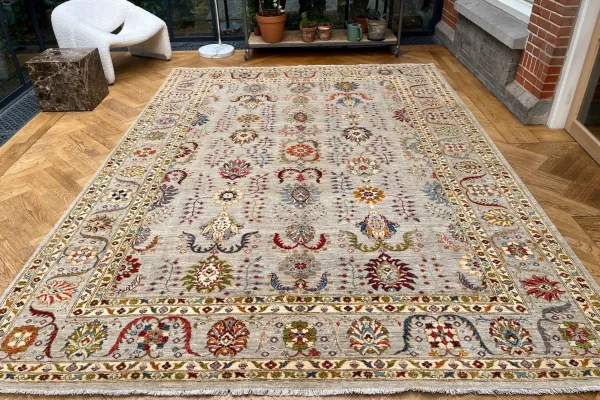 Handgemaakt vloerkleed uit Afghanistan 20403 353cm x 258cm