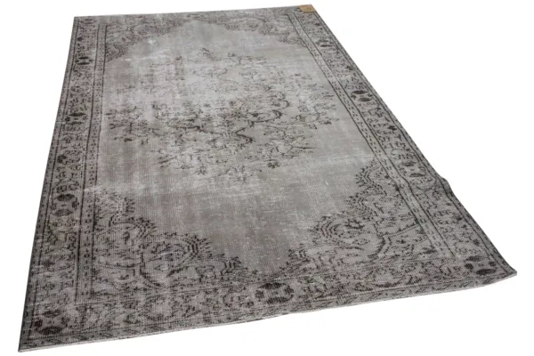 Vintage vloerkleed grijs 23292 293cm x 172cm