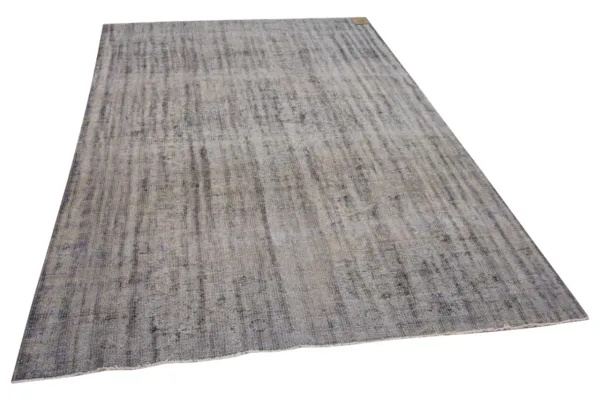Vintage vloerkleed grijs 23708 298cm x 189cm