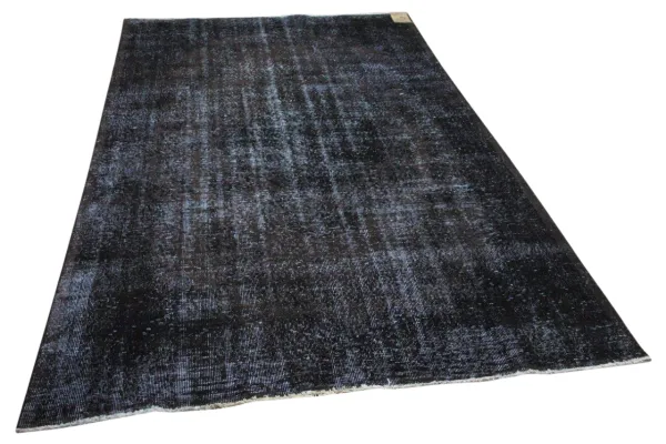 Vintage vloerkleed zwart 23757 281cm x 168cm