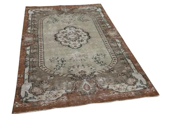 Vintage vloerkleed 27242 252cm x 143cm