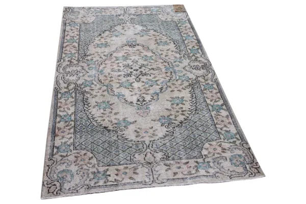 Vintage vloerkleed beige 27454 200cm x 117cm