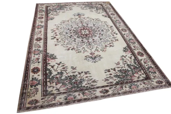 Vintage vloerkleed diverse kleuren 28078 305cm x 192cm