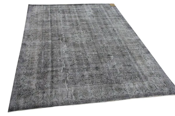 Vintage vloerkleed grijs 35237 280cm x 187cm