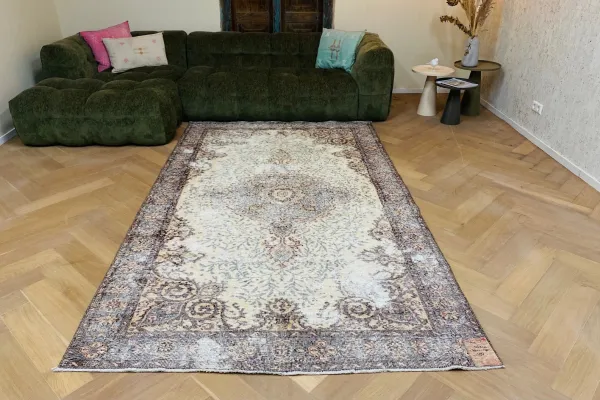 Vintage vloerkleed nr.46310 300cm x 170cm 