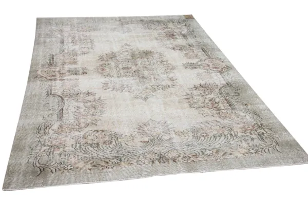 Vintage vloerkleed beige 7218 290cm x 190cm