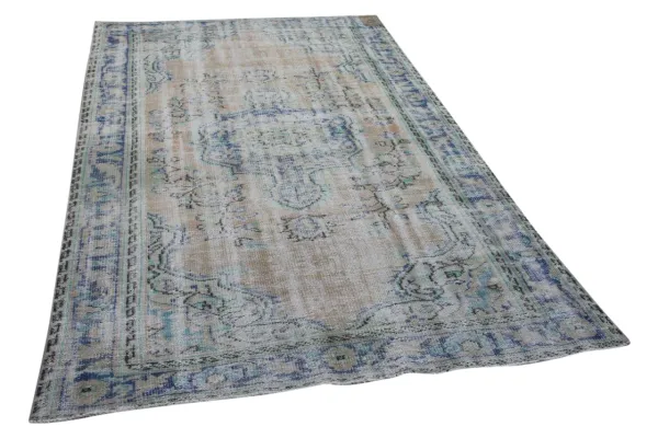 Vintage vloerkleed diverse kleuren 34866 263cm x 155cm