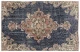 Vintage vloerkleed blauw 13288 161cm x 102cm