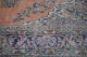 Vintage vloerkleed oranje, blauw nr.13678 387cm x 288cm