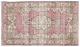 Vintage vloerkleed roze 15774 280cm x 161cm