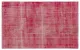 Vintage vloerkleed rood 18460 255cm x 159cm